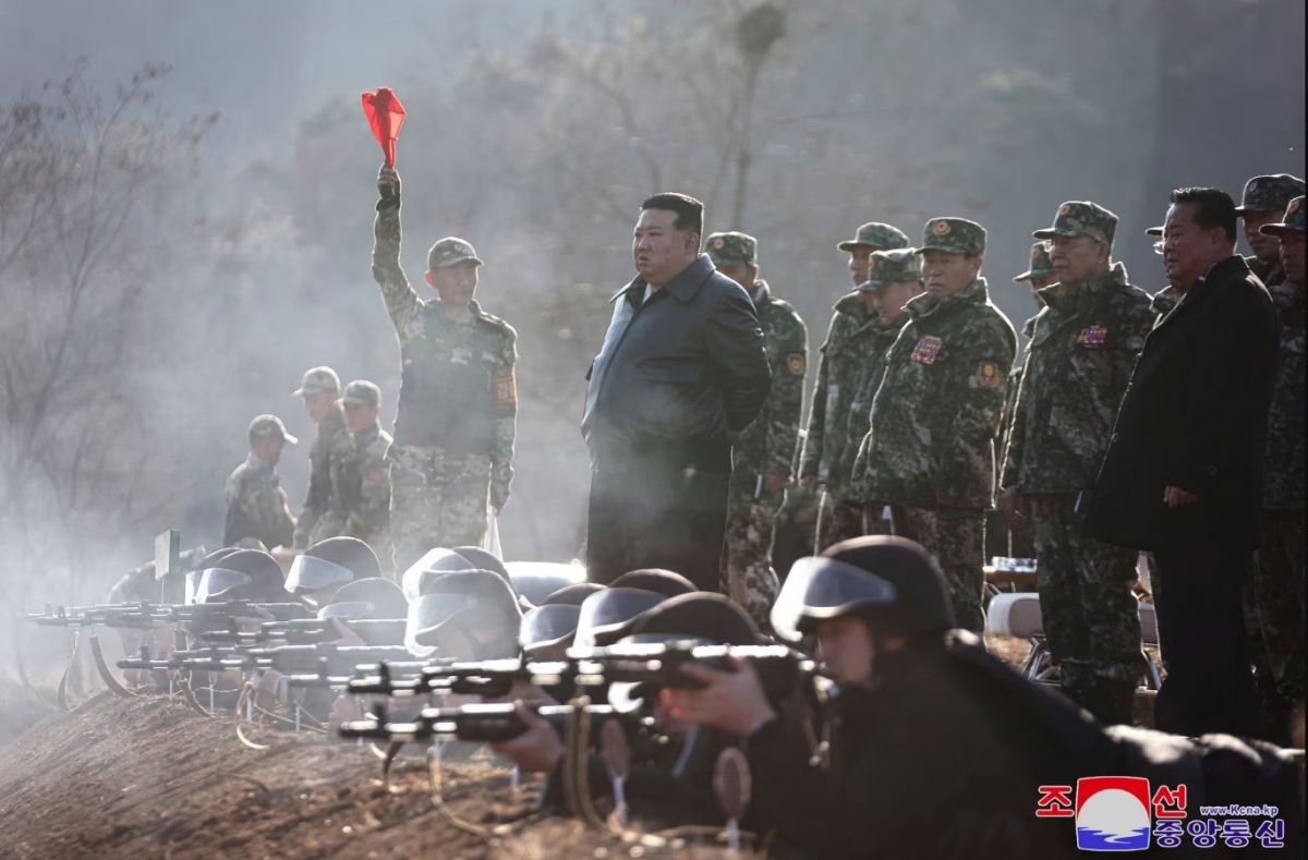 Ông Kim Jong Un thị sát cơ sở huấn luyện tác chiến nòng cốt